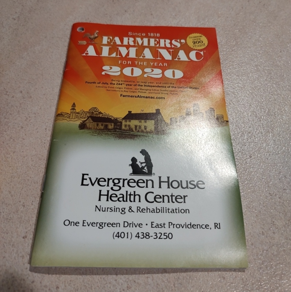 Almanac 2020 nature and farming paper back annual guide